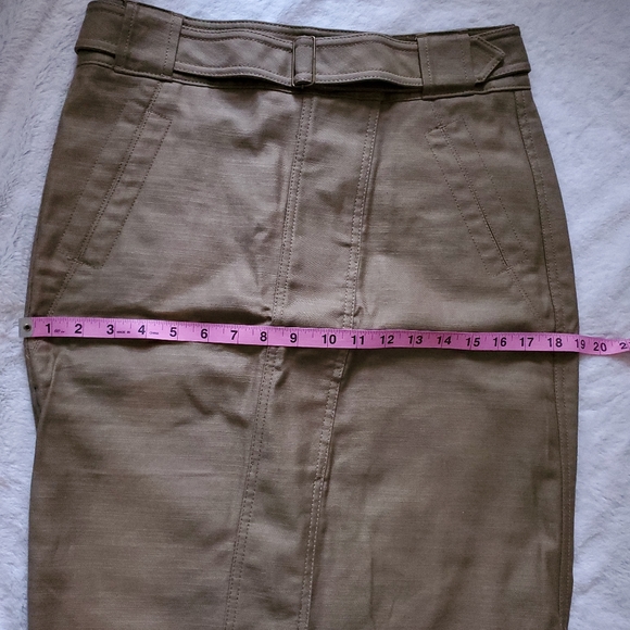 Loft Tall Sateen Utility Skirt - Picture 9 of 9